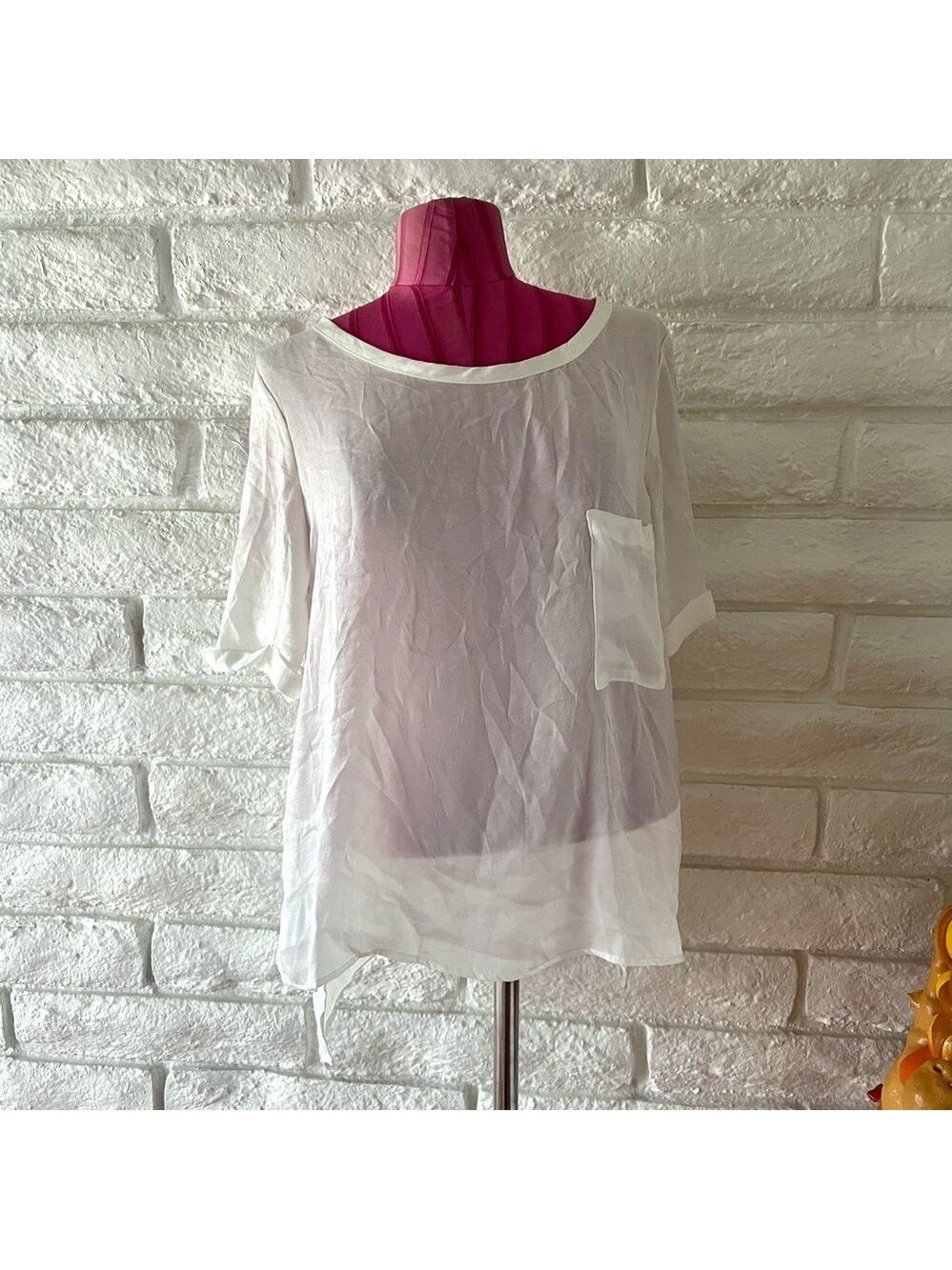 Mod Ref White Relaxed Short Sleeve Tee
